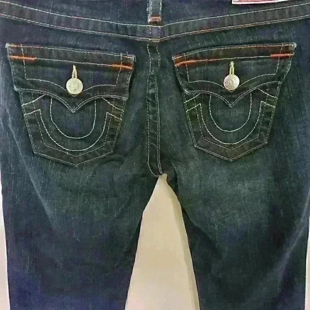 True Religion Women's Petite Jeans Size 28 - Picture 4 of 7